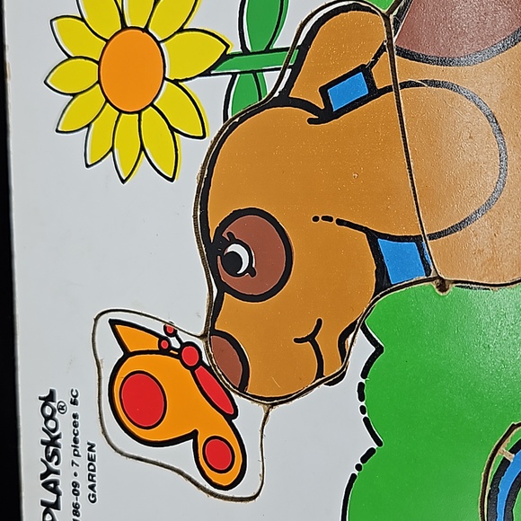 Vintage Playskool 7 piece frame puzzle - Picture 5 of 5